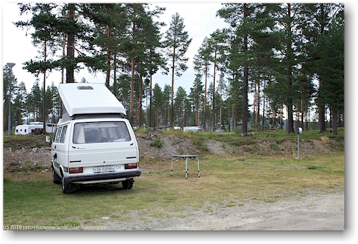 unser jogi auf dem vemdalens camping