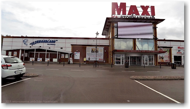 ICA maxi im bergvik einkaufszentrum bei karlstad