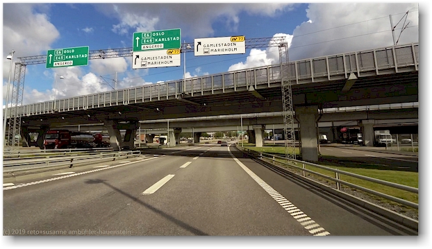 autobahn E45 in goeteborg