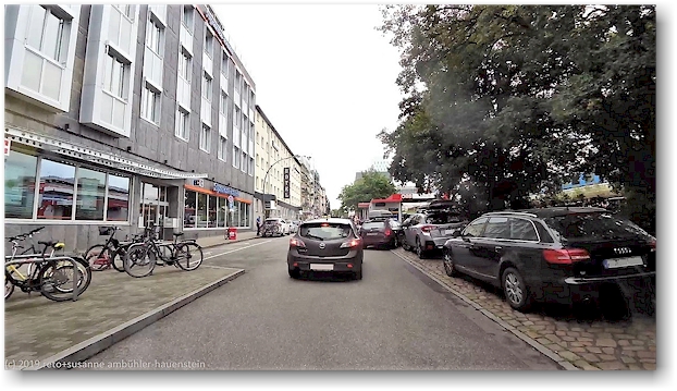 zufahrt zum autoverlad beim bahnhof hamburg-altona