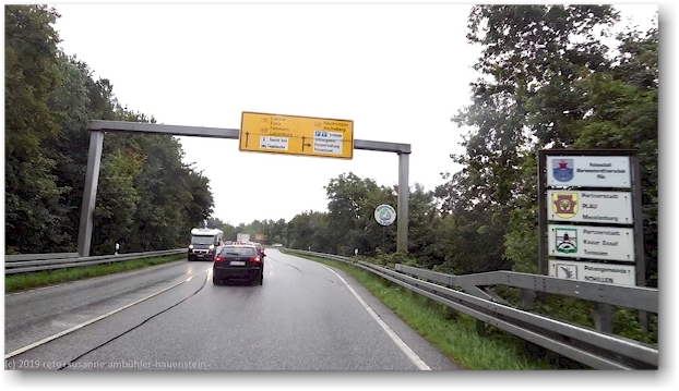 strasse B76 ausfahrt ploen