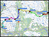 geplante route ammarnaes - aigertstugan - servestugan - taernasjoestugorna - syterstugan - viterskalstugan - hemavan