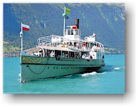 dampfschiff loetschberg auf dem brienzersee