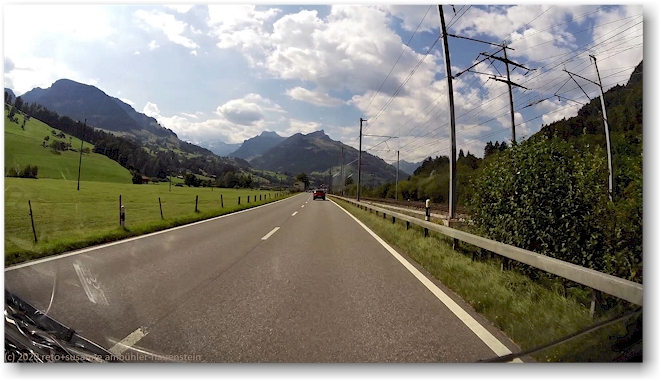 strasse 223  bei muelenen im frutigtal