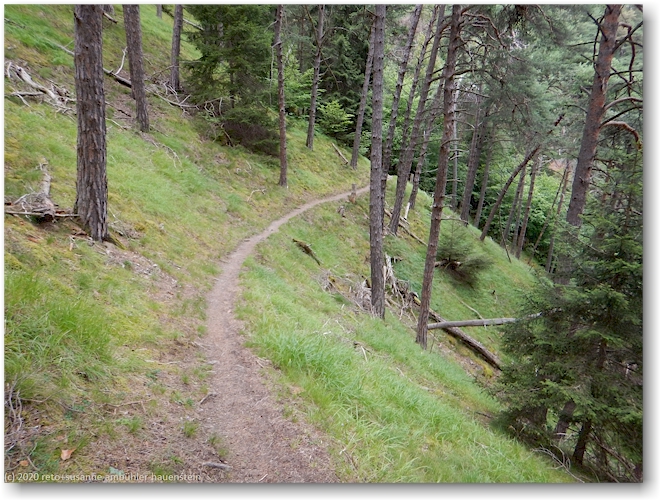 wanderweg entlang der borgne