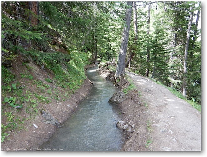 wanderweg entlang der bisse de sion