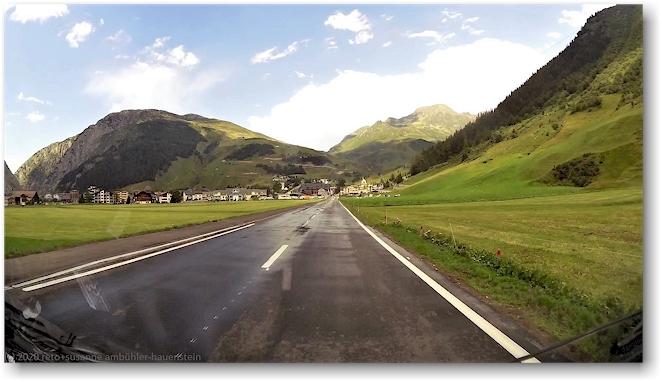 ankunft in andermatt