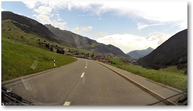 oberalp passstrasse bei rueras