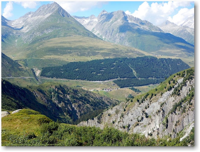 blick von der alp cavradi auf tschamut selva