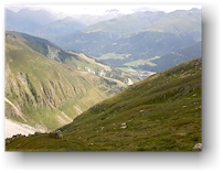 blick von fantanatschas richtung sedrun