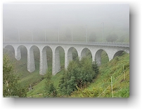 viadukt der RhB bei bugnei