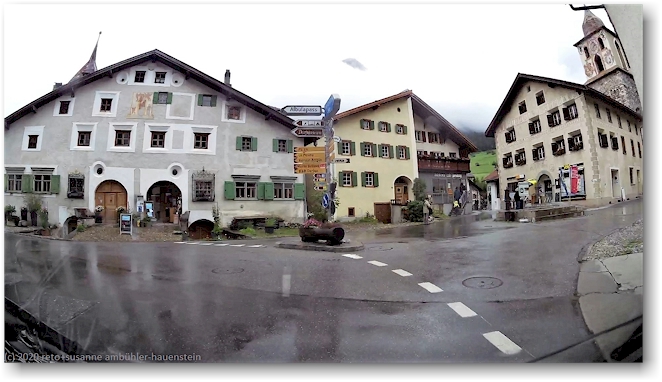albula-passstrasse in berguen