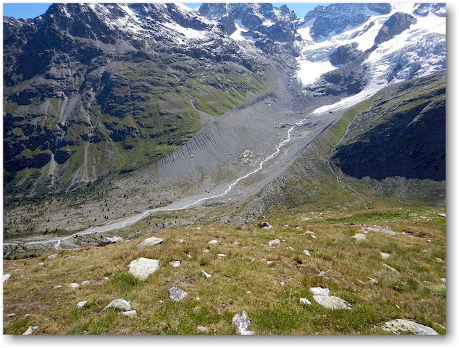 seitenmoraenen des vadret da tschierva