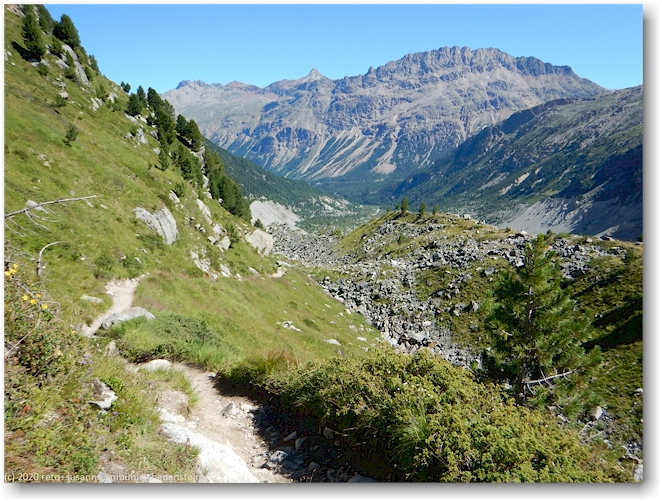 wanderweg durch das sur semda boval