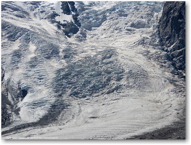 zerkluefteter morteratschgletscher