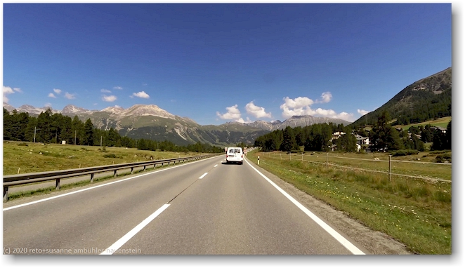 strasse 27 kurz vor samedan