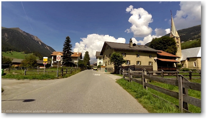 albulapassstrasse in berguen