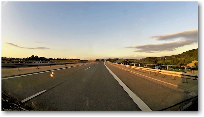 unterwegs auf der A81 bei renfrizhausen
