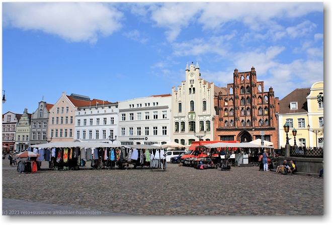 marktplatz in wismar