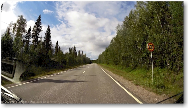 strasse 934 noerdlich von rovaniemi