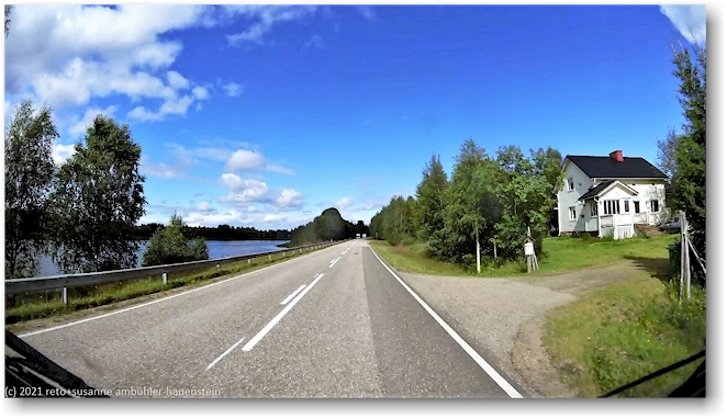 strasse 934 entlang des ounasjoki