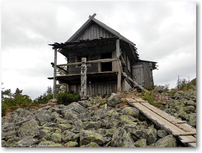santa's cabine auf dem levi