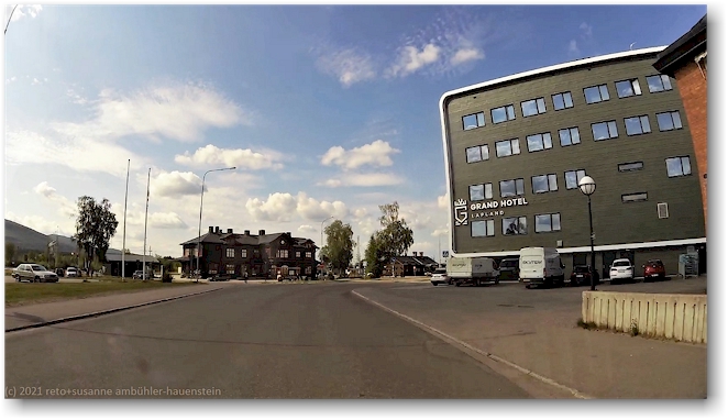 bahnhof und grand hotel lapland in gaellivare