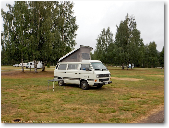 unser jogi auf dem jokkmokk camping center