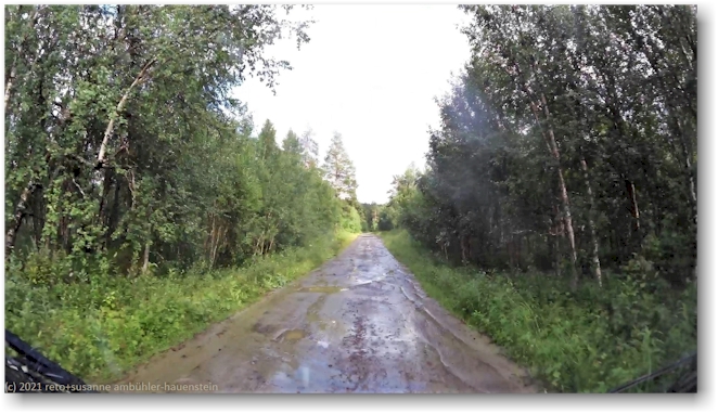 unbefestigte strasse von ammarnaes nach biergenis