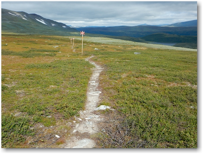 wanderweg auf dem stuore jappe