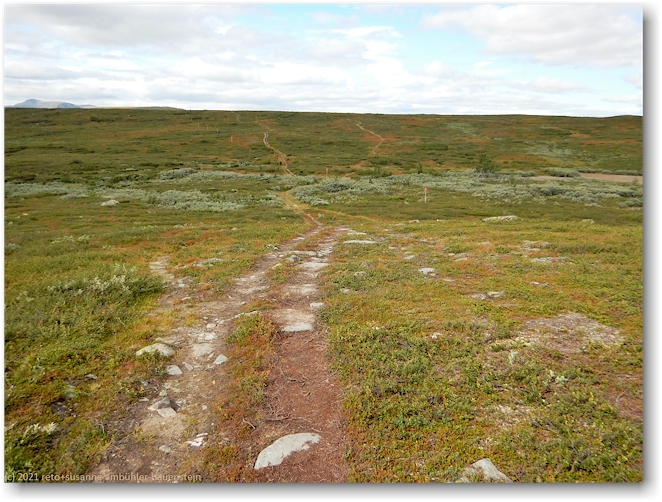 wanderweg bei njallavaratje