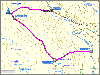 geplante route raevfallet - ammarnaes