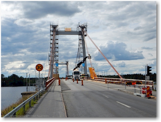wegen unterhaltsarbeiten gesperrte stroemsundsbron