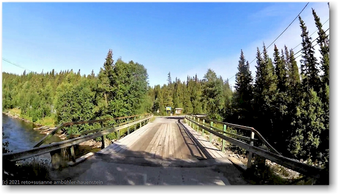 bruecke ueber den ljungan bei ljungdalen