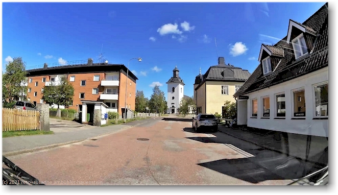 kirche im zentrum von sveg