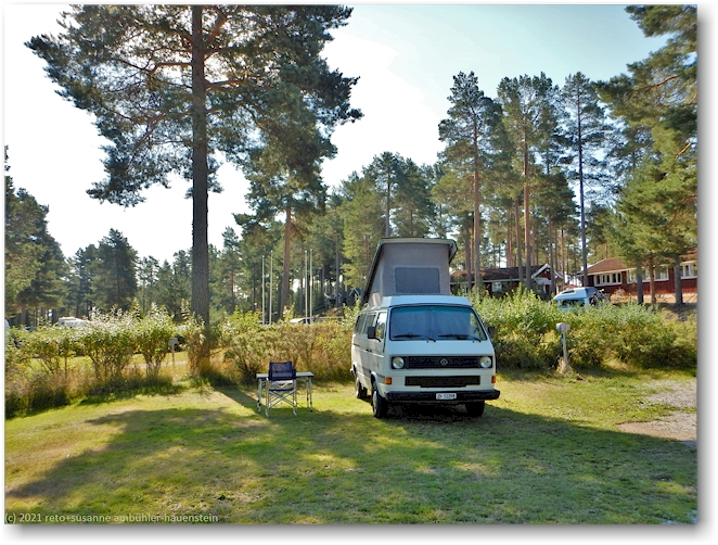unser jogi auf dem malnbadens camping bei hudiksvall
