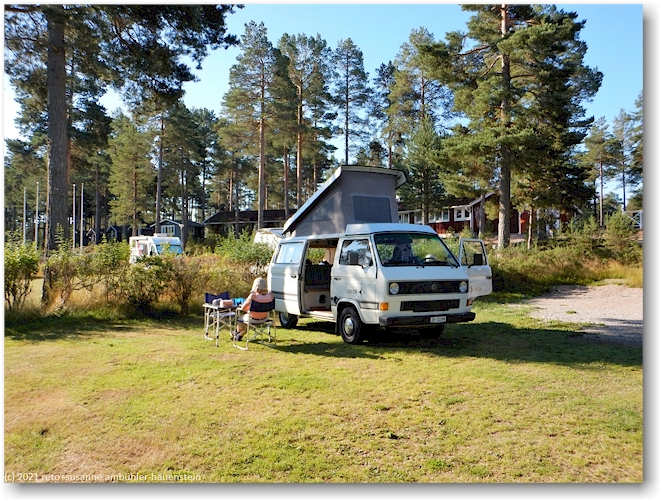 unser jogi auf dem malnbadens camping bei hudiksvall