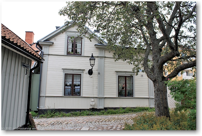 traditionelles haus in gamla gefle