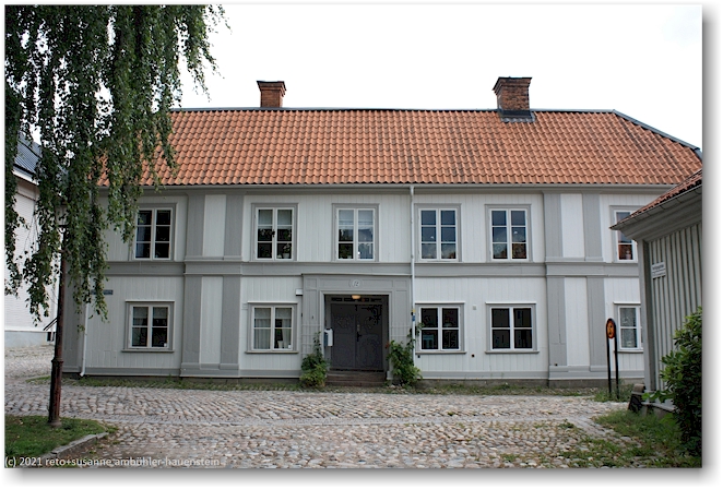 traditionelles haus in gamla gefle