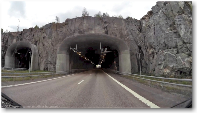 tunnel im verlauf der E18