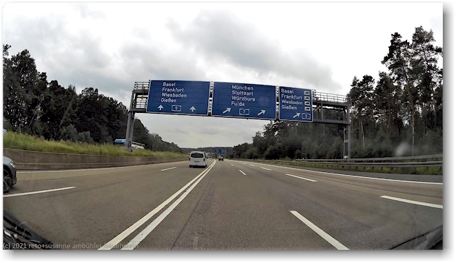 verzweigung im verlauf der A7
