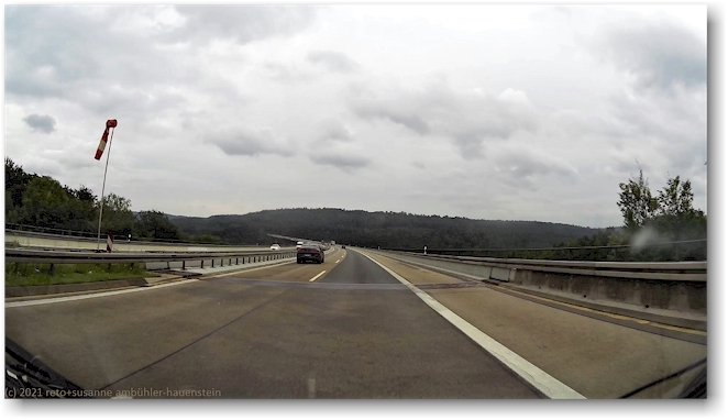 grenzwaldbruecke im verlauf der A7
