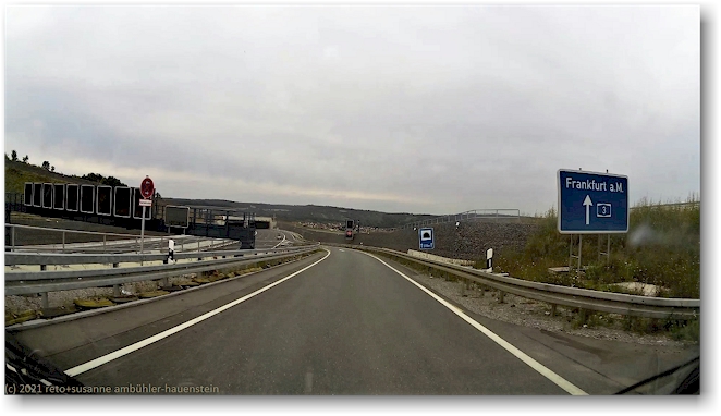 einfahrt in die A3