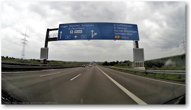 freie fahrt auf der A81