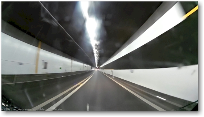 tunnel im verlauf der A4 durch schaffhausen