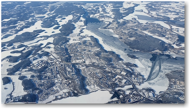 suedschwedische winterlandschaft