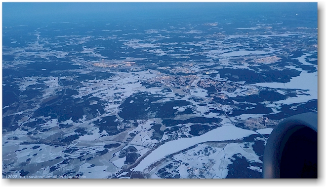 schwedische winterlandschaft