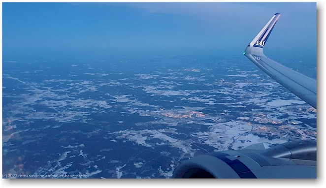schwedische winterlandschaft