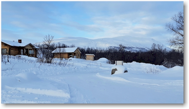kabinen der abisko mountain lodge