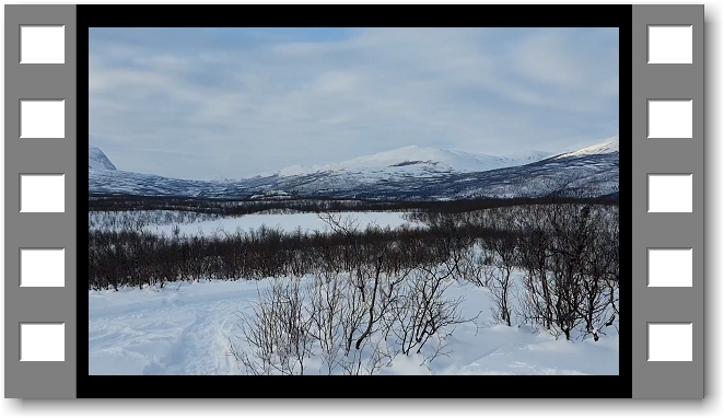 rundblick vom stornabben auf den tornetraesk bei abisko